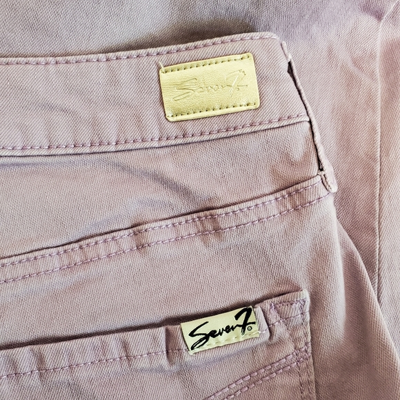 Seven7 Light Purple Skinny Ankle Mid-rise Jeans - Picture 10 of 16